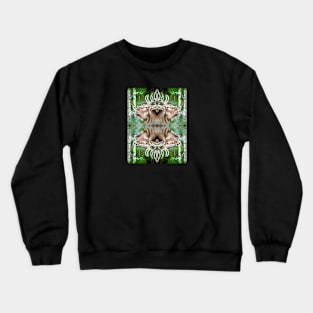 Elk PATTERN Crewneck Sweatshirt